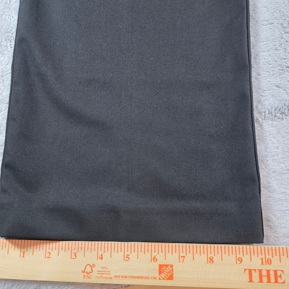 Madewell Women 14 Slouchy Black Trousers Pleated Wide Leg Brushed Twill - Picture 5 of 13